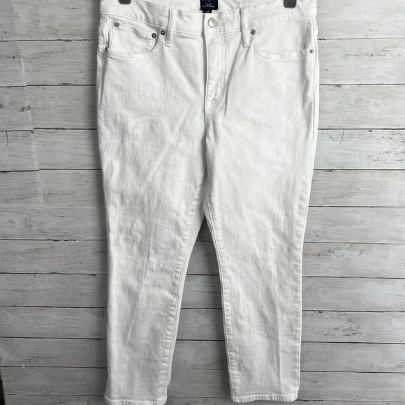 J. Crew Factory Denim - J. Crew Factory White Slim Boyfriend Jeans